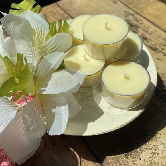 atelier nana プルメリアの香り ソイキャンドル ティーライト